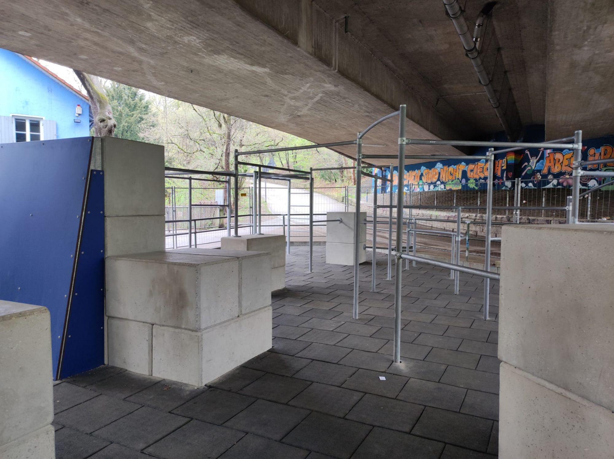 Parkour Park am Candidplatz